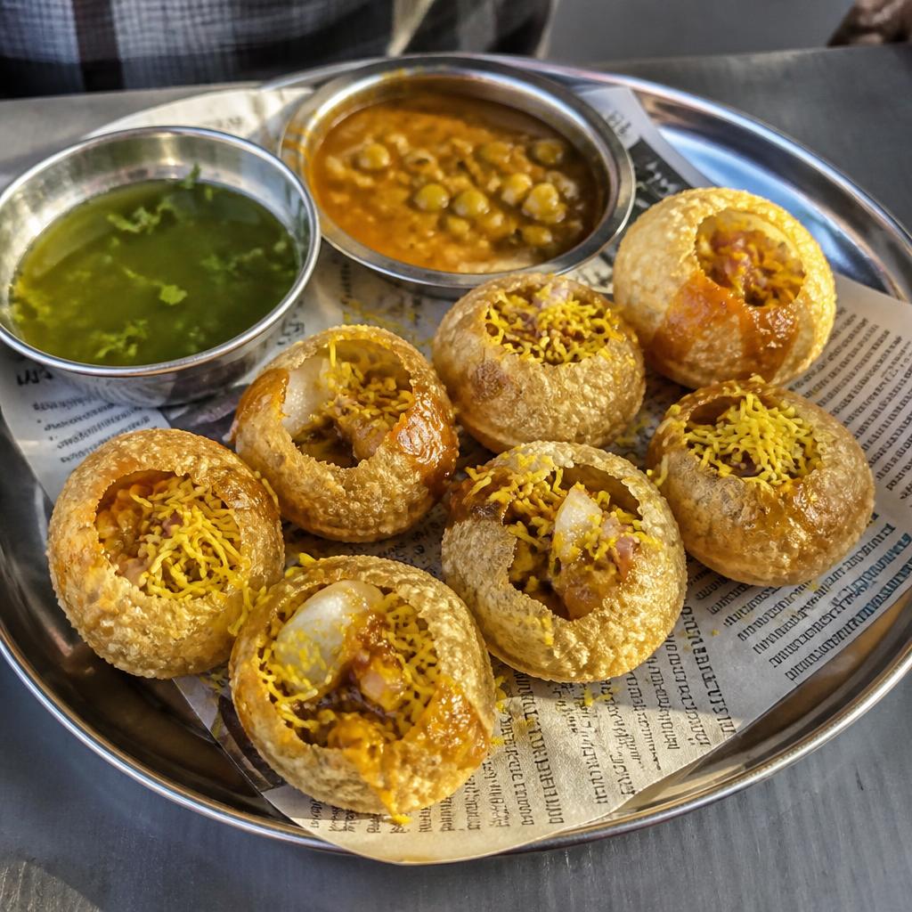 Mumbai's Ragda Panipuri